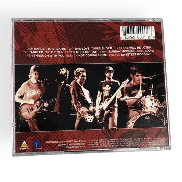 Maroon 5 Songs About Jane Audio CD Album - Picture 4 of 4